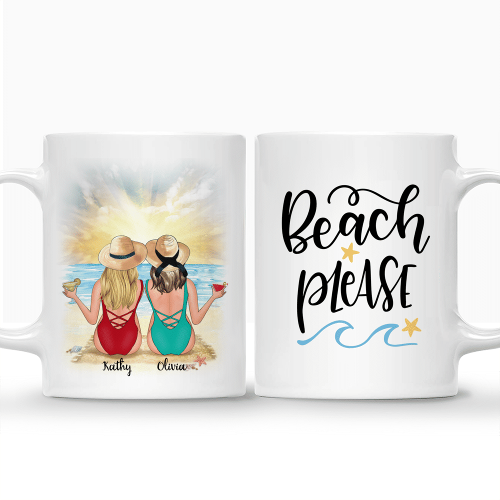 Beach Girls - Beach Please - Personalized Mug_3