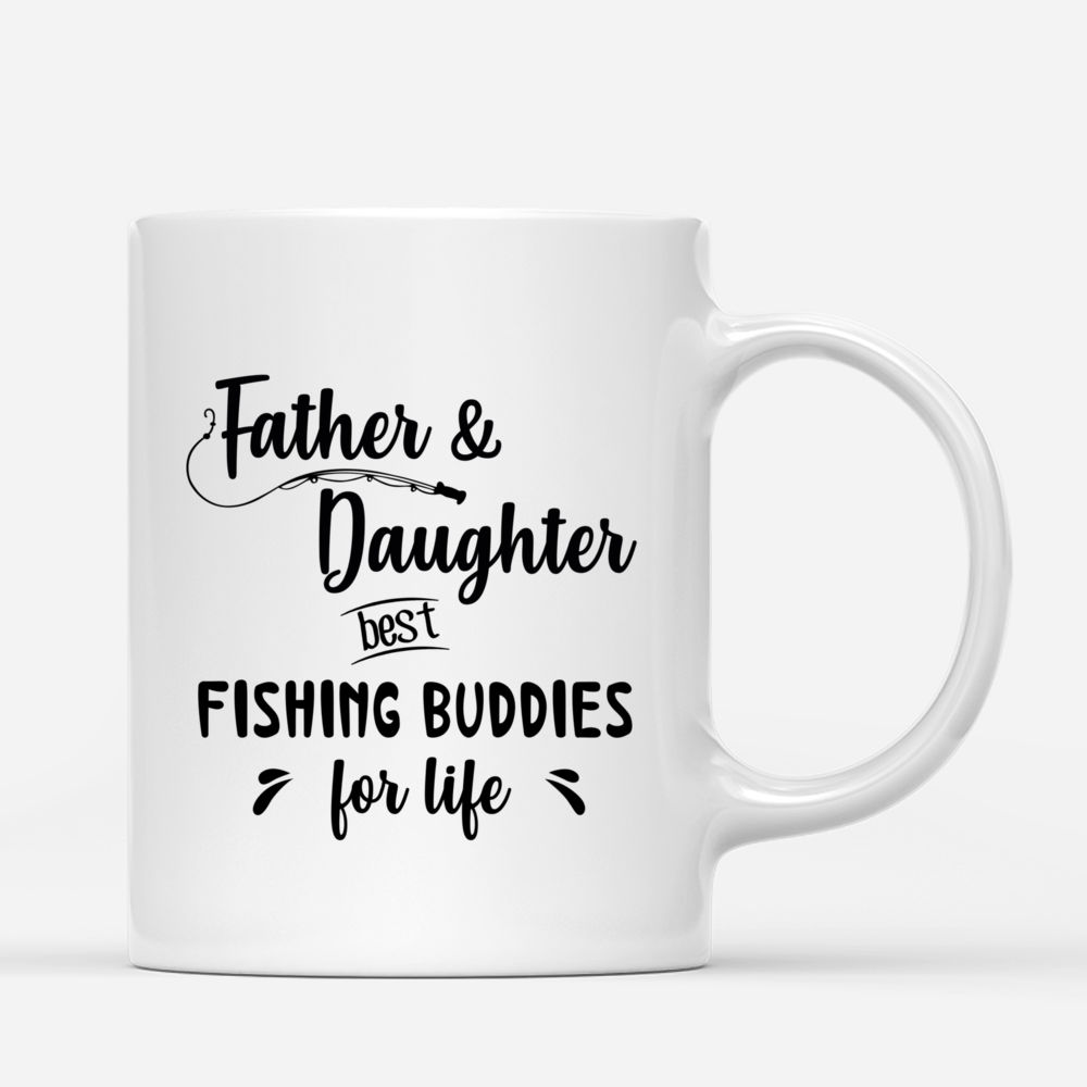 Gossby  Father & Daughter Personalized Mugs - Best Fishing Buddies For Life