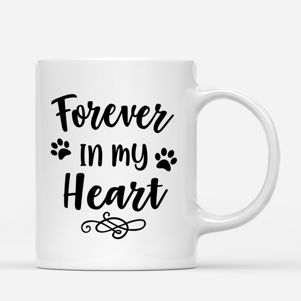 Personalized Mug - Beach Girl And Her Dog - Forever In My Heart_2