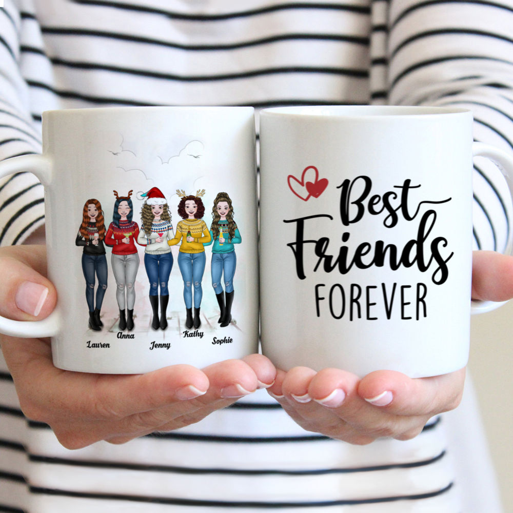 Personalized Mug - Best friends - Up to 7 - Best Friends Forever ...