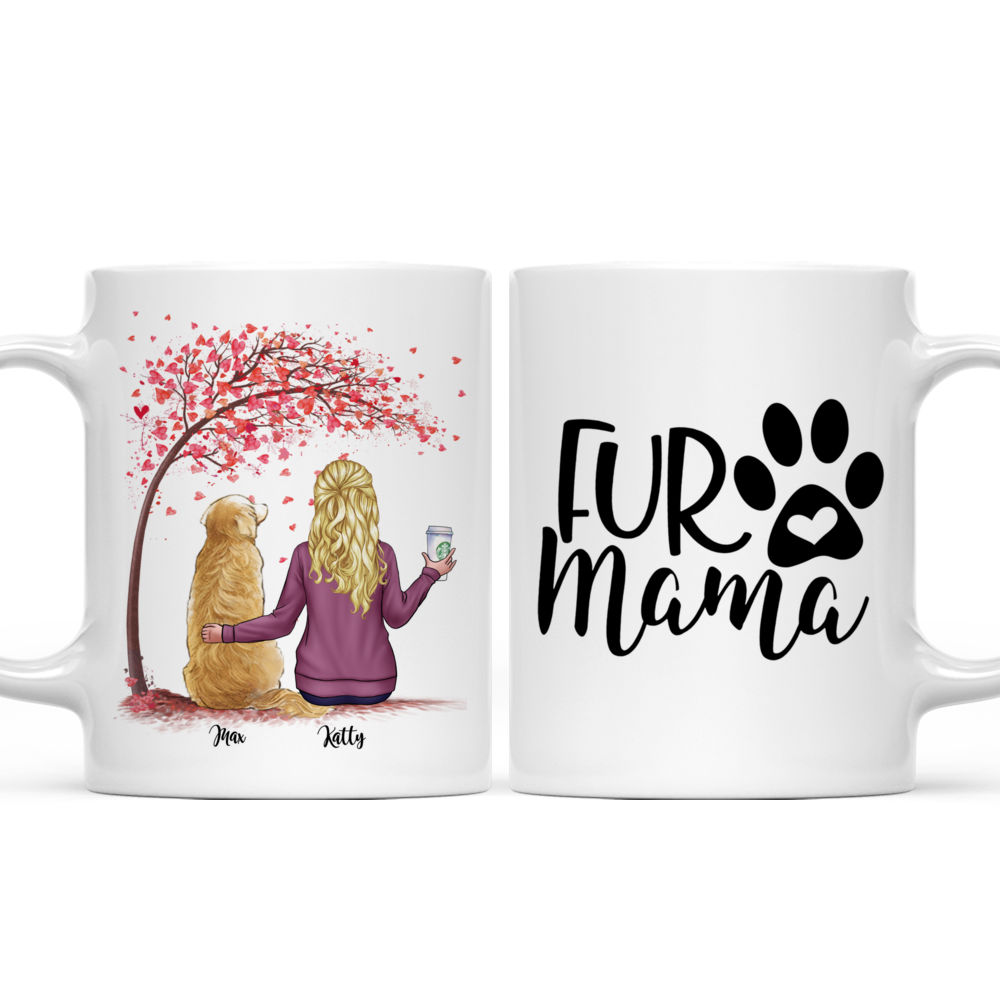 Fur Mama Coffee Mug, Cat or Dog Owner Coffee Mug or Coffee Cup