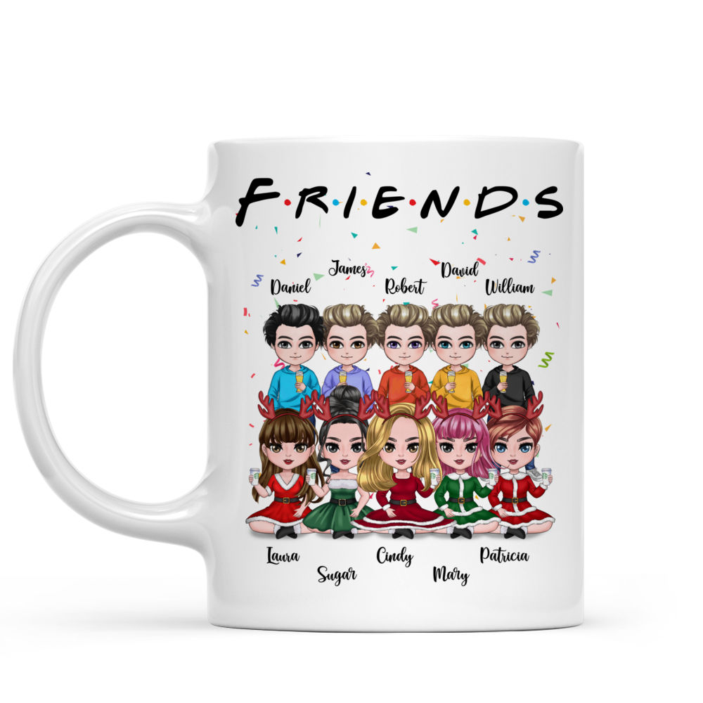 FRIENDS TV Show Mug Set, Pack of 2 Ceramic Mugs, Officially Licensed  Merchandise,300 milliliters
