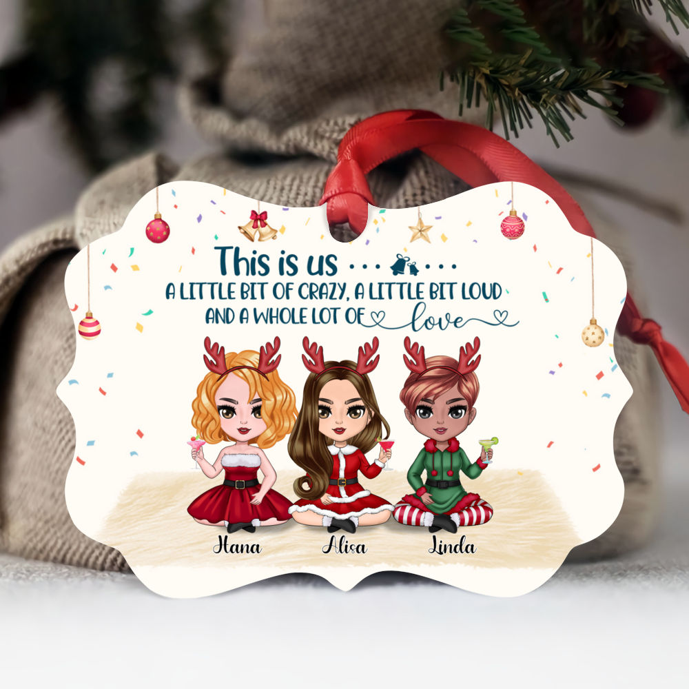 Personalized Ornament - There Is No Greater Gift Than Friendship 3W (9556)_2