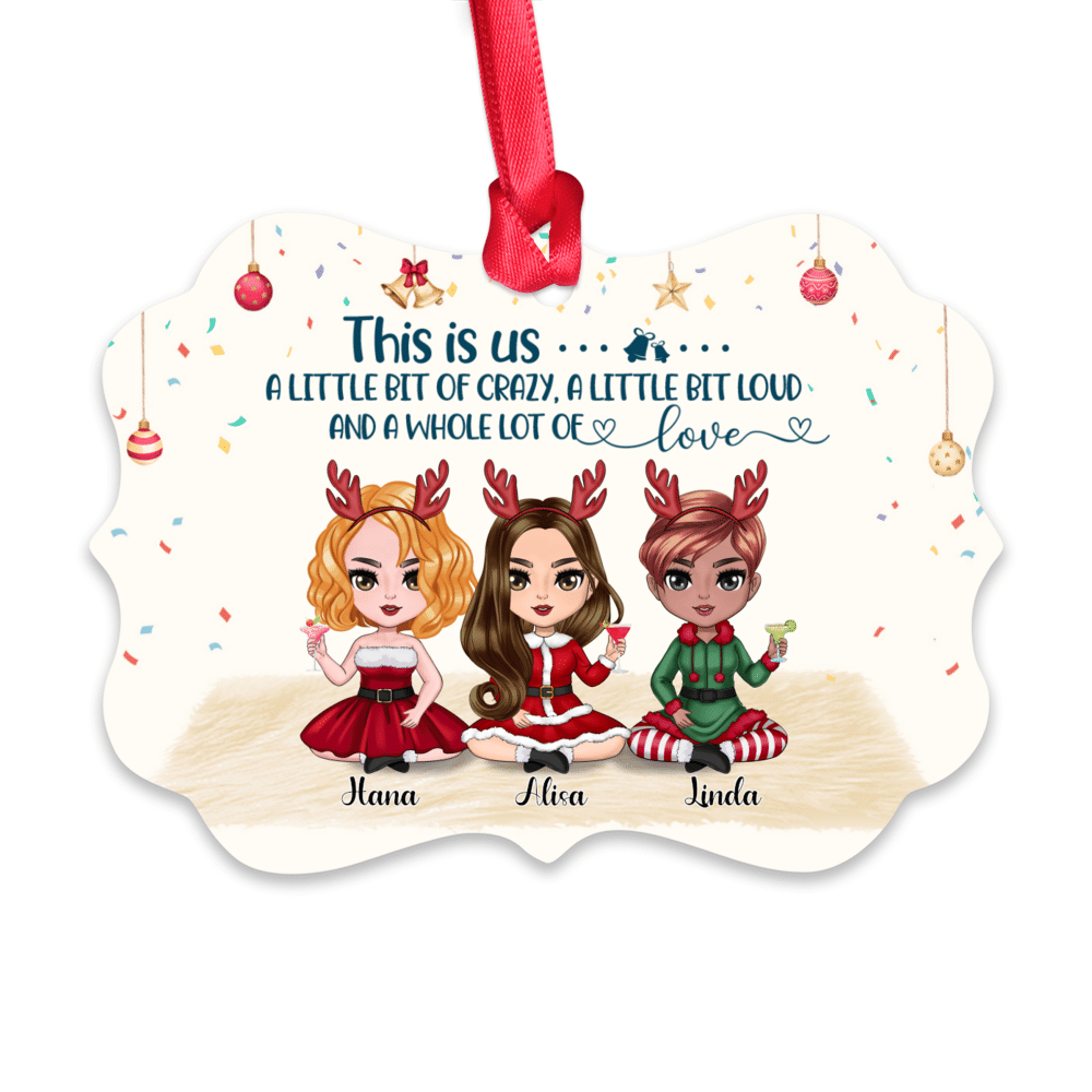 Personalized Ornament - There Is No Greater Gift Than Friendship 3W (9556)_3