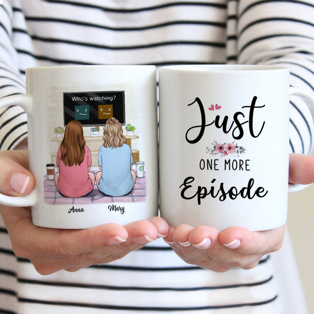 Personalized Mug - Watch Together - Just One More Episode