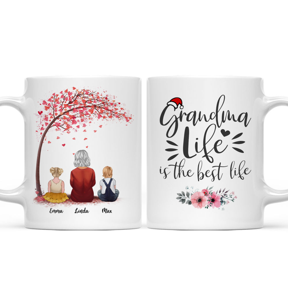 Grandma mug, Personalized mug with names, Grandmother gifts, Mothers d –  LisbonBlue