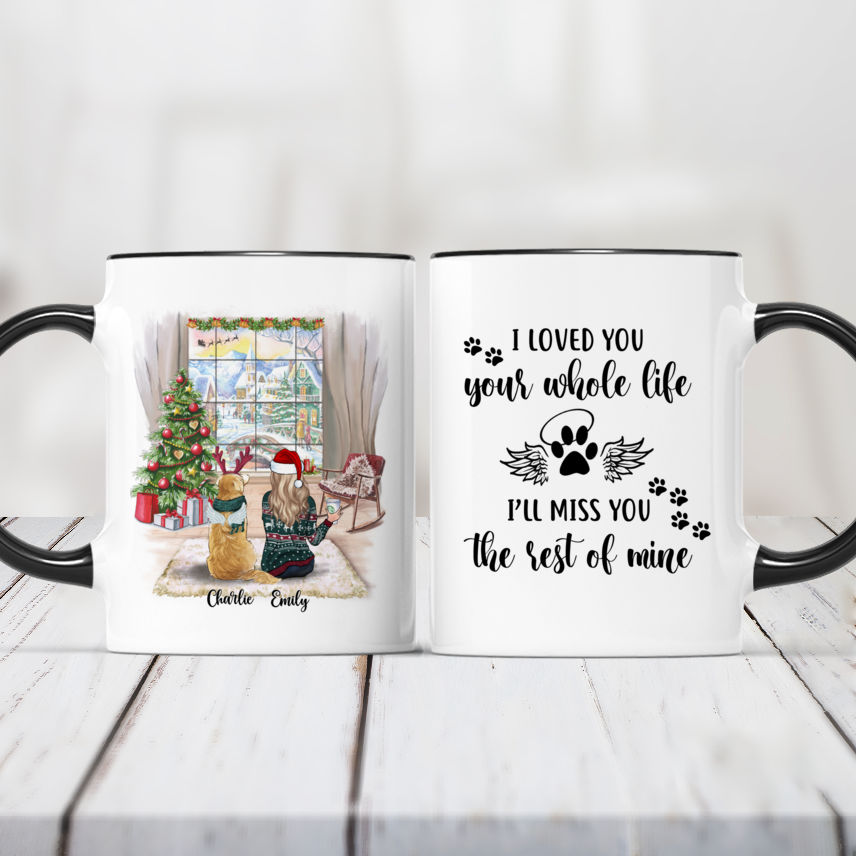 Peace & Love Christmas Dog Mini Whisk And Mug The Pioneer Woman