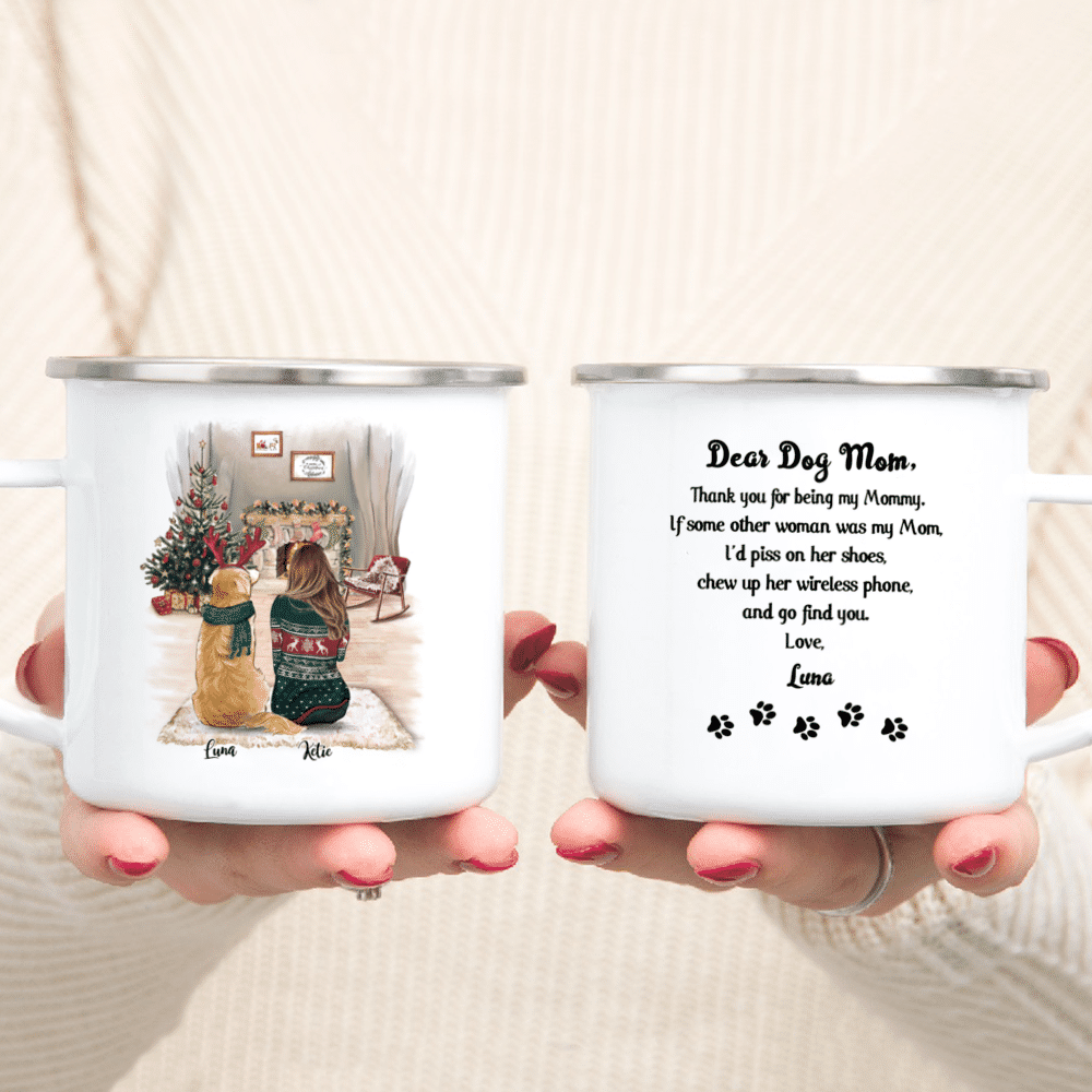 Funny Dog Mom Gifts - Dear Dog Mom Coffee Mug - Best Dog Mom - Custom -  RANSALEX