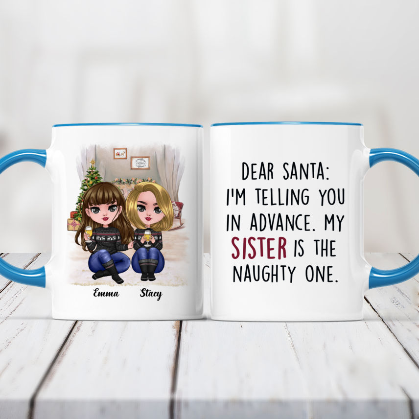 Sister Mug  Santa And Me