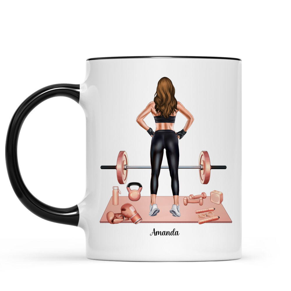 Stronger Than Yesterday - Fitness Coffee Mug - Gym Lover Gift - Workou –  Running Frog Studio