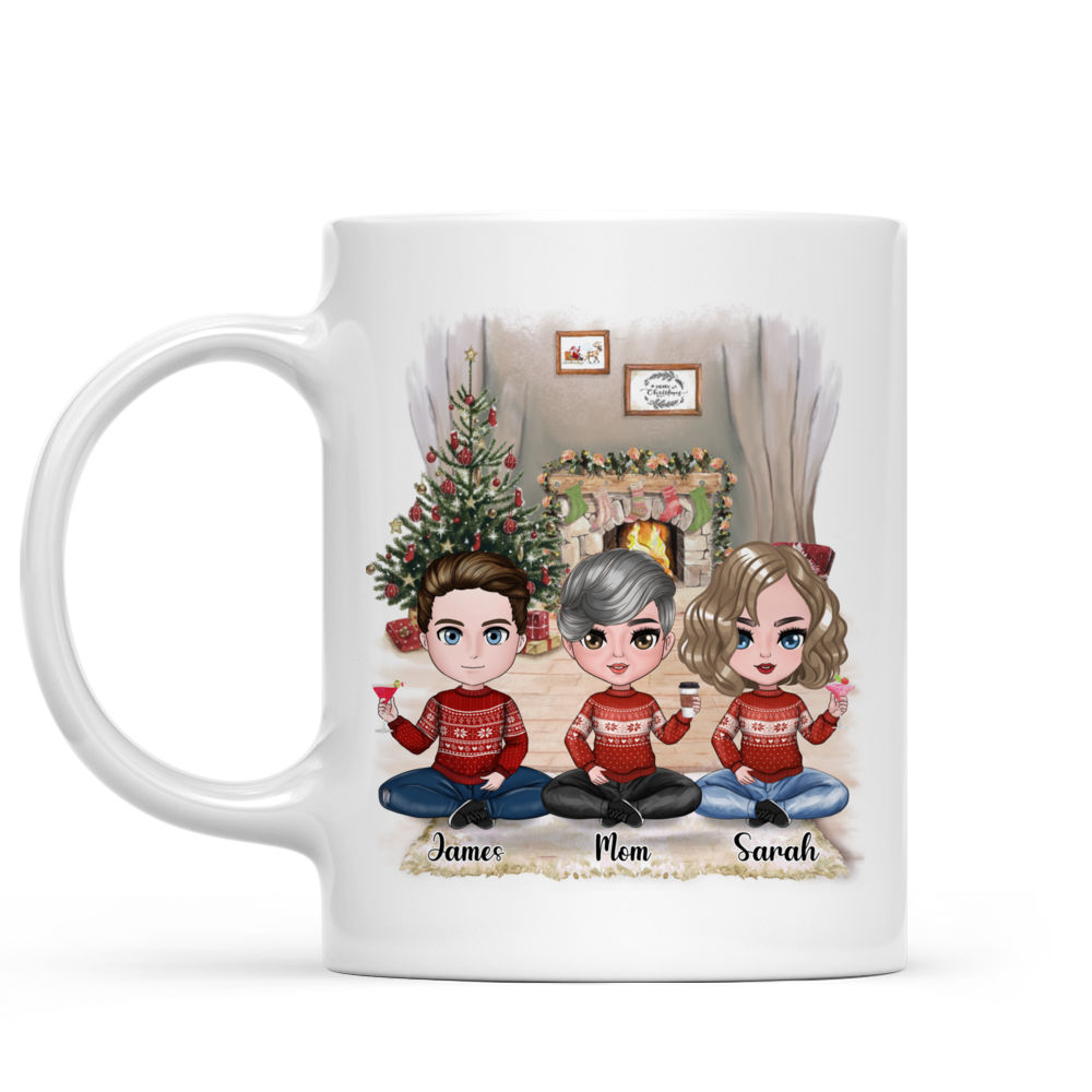 Son Daughter Christmas Mug From Mom Ceramic Coffee Mugs - Temu