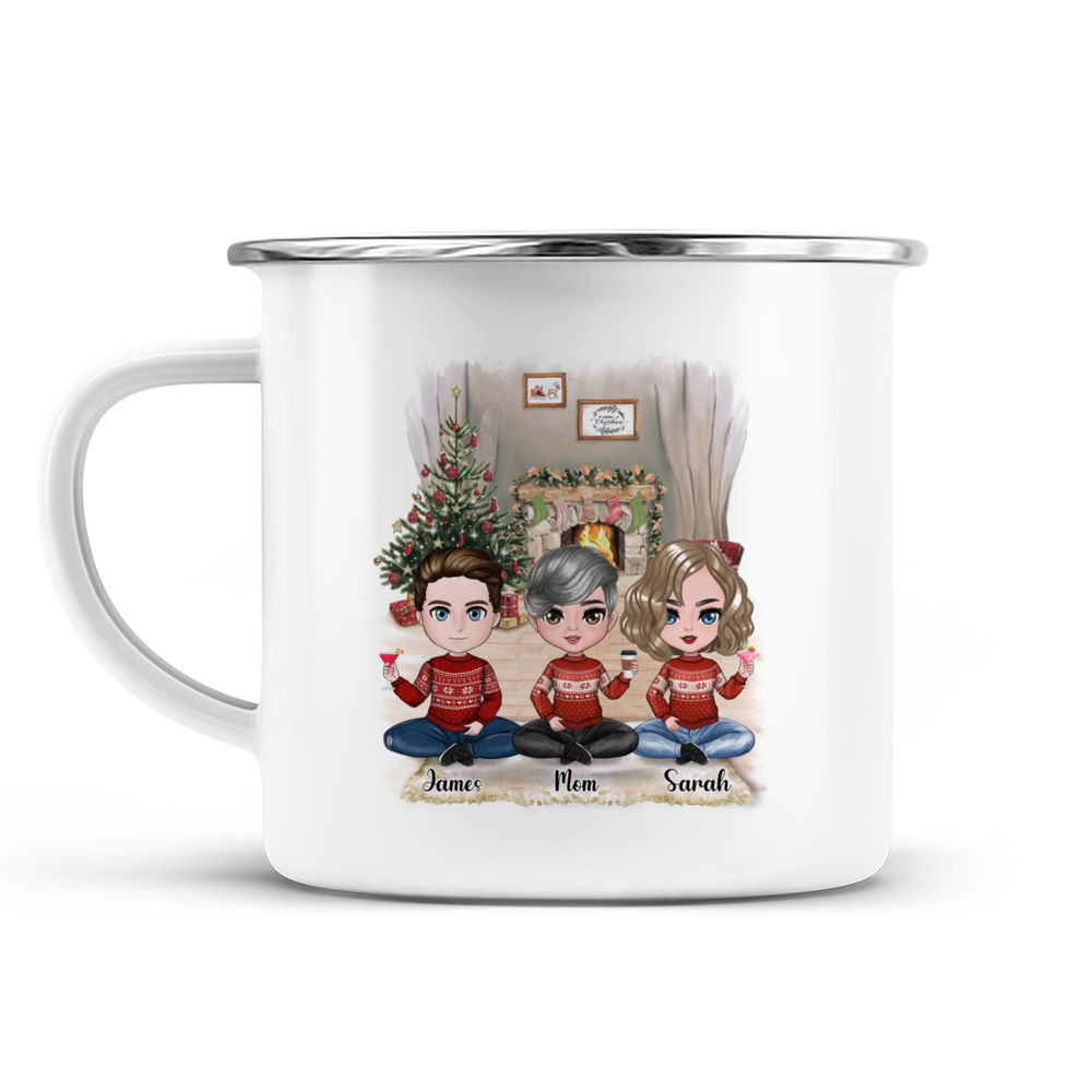 Personalized Mom & Year Photo Mug – Personalized Drawing Gifts