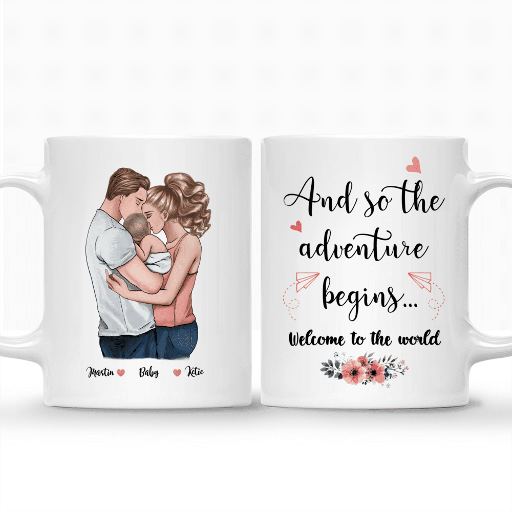 Family Customized Mug - And so the adventure begins..._3