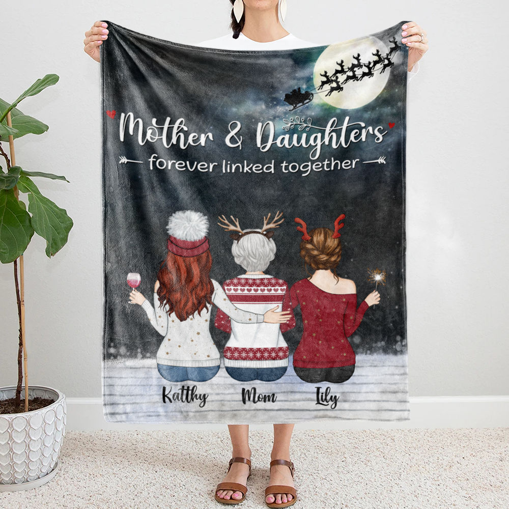 To the Best Patriotic Mom - Mother's Day Blanket - Daughter - Free Shipping