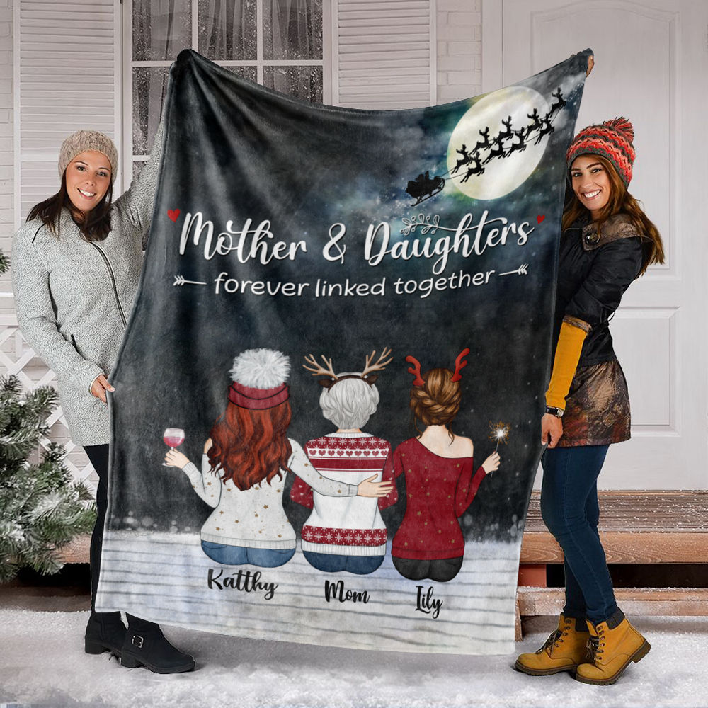 Blanket Gifts For Adult Daughter, Halloween Witch, I Love You, Mother And Daughter  Gifts, Presents For Daughter, Christmas Gifts For Daughter - Sweet Family  Gift