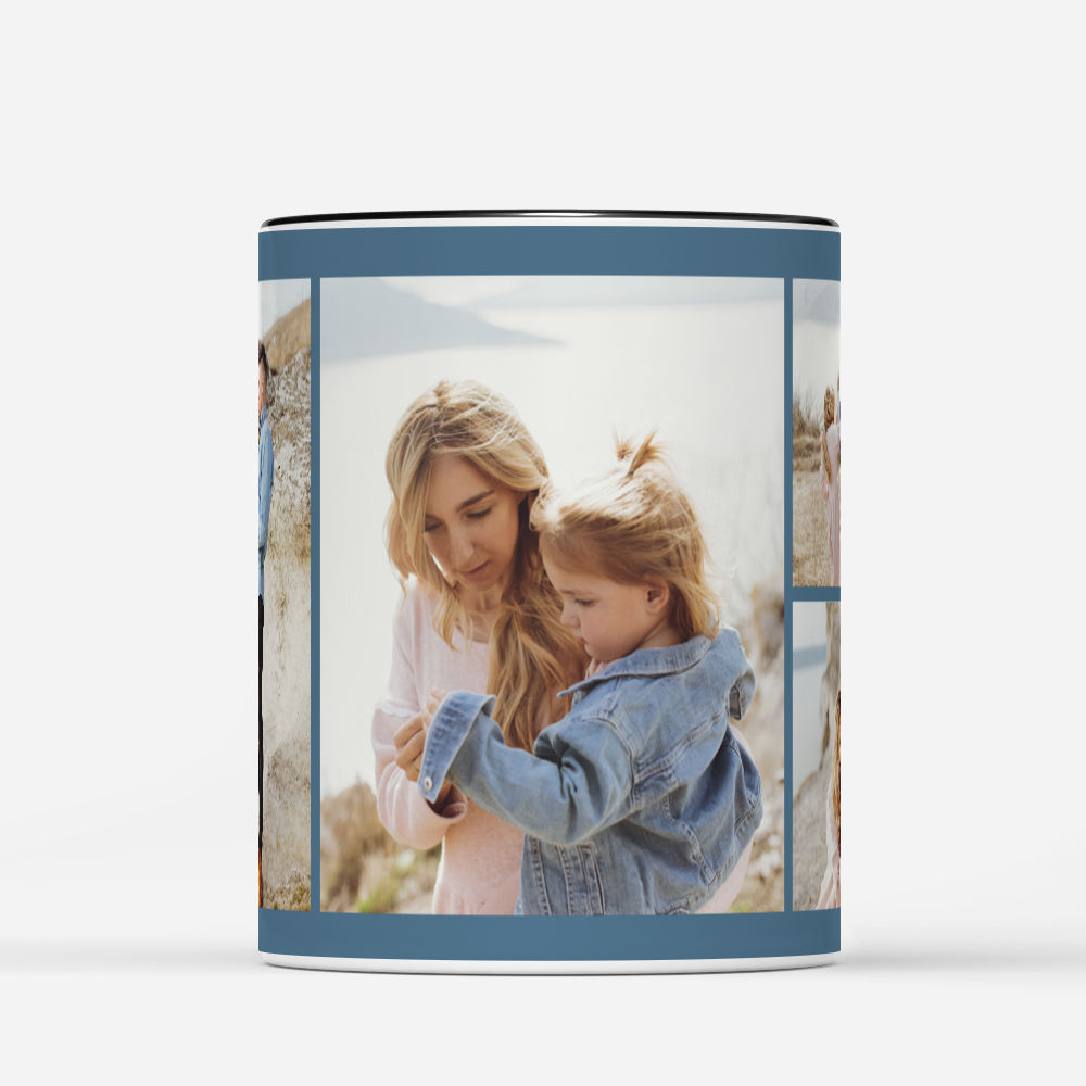 Photo Mug - Photo Mug - Family - Gallery of Four - Gift For Family, Christmas Gifts for Family, Couple Photo Gifts_2