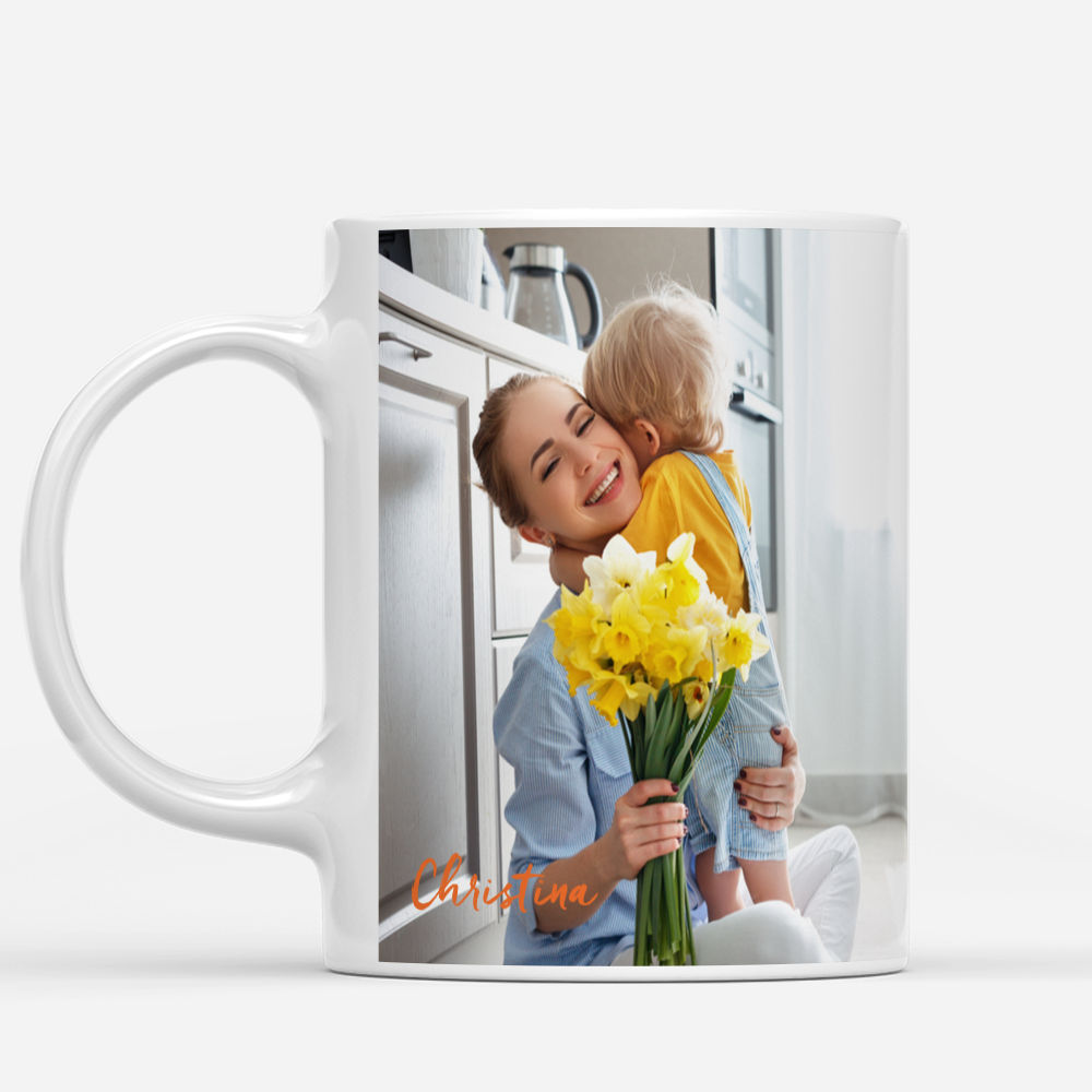 Photo Mug - Photo Mug - Family - Gallery of Two - Christmas Gifts For Family, Custom Photo Gifts