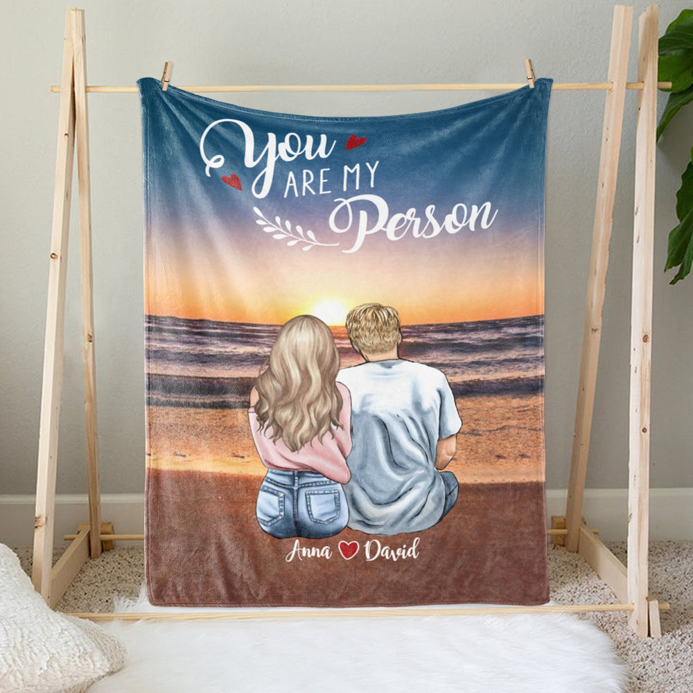 Personalized Blanket - Couple Blanket - You are my person_1