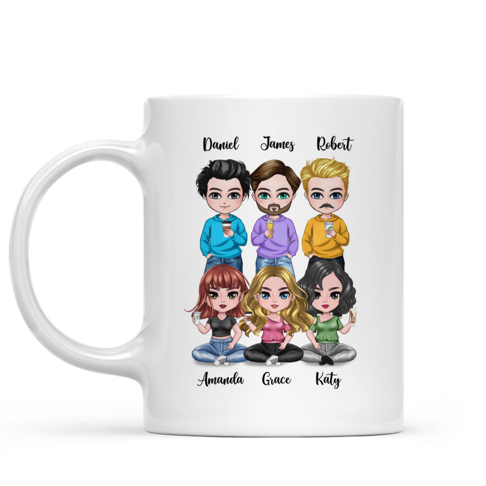 Personalized Mug - Brothers & Sisters Mug - This Is Us, A Little Bit Of Crazy, A Little Bit Loud & A Whole Lot Of Love (10197)_2