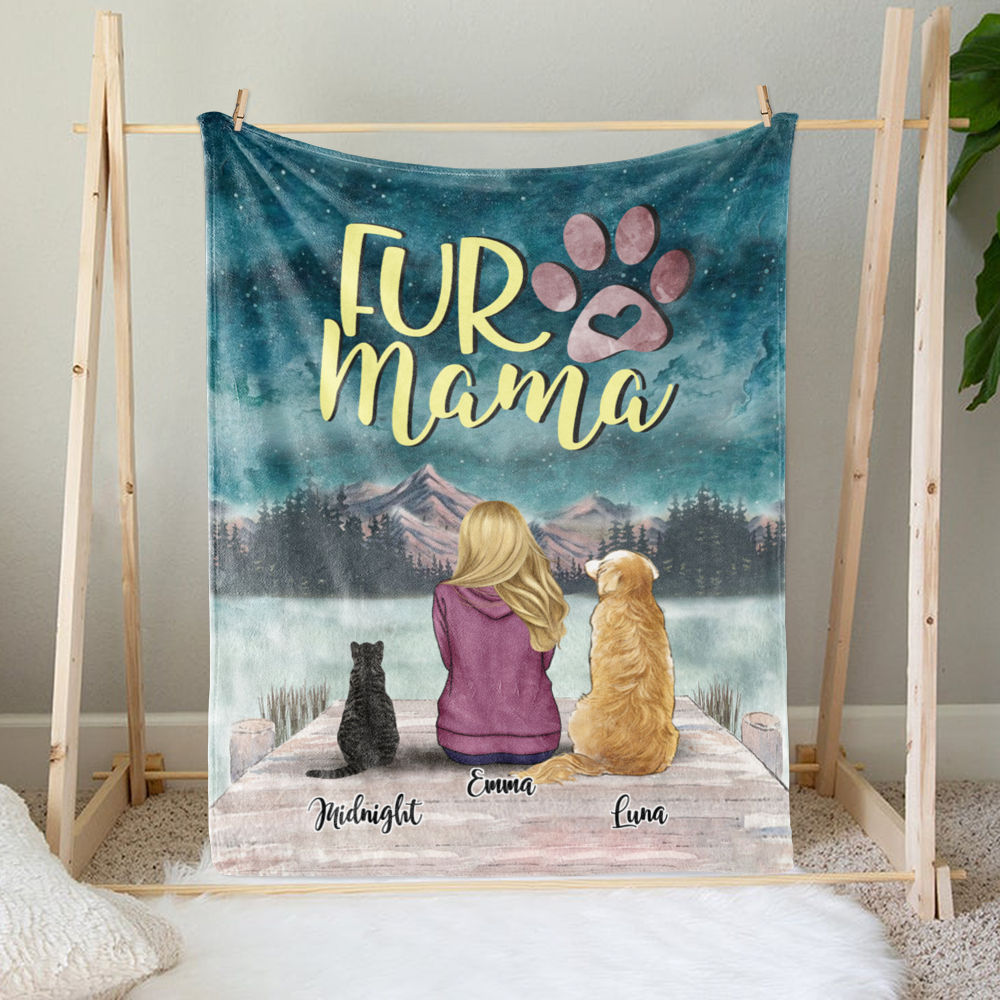 Fur Mama We Know You Miss Us Pet Memorial Blanket – MostlyPaws