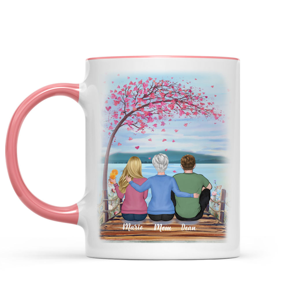 DEMDACO Mom & Daughter Hug Mugs - Set of 2