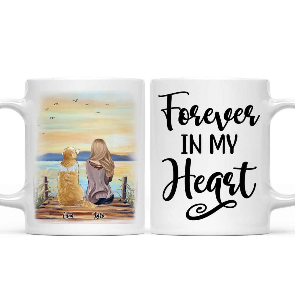 Memorial Mug Dog Lovers Forever In My Heart Personalized Mug