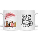 Girl and Dogs - Crazy Dog Lady