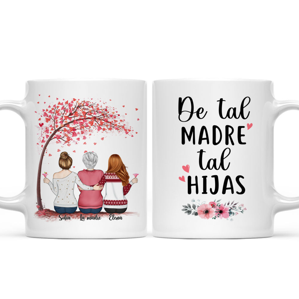 Personalized Mug - Spanish Mother and Daughter - De Tal Madre Tal Hijas