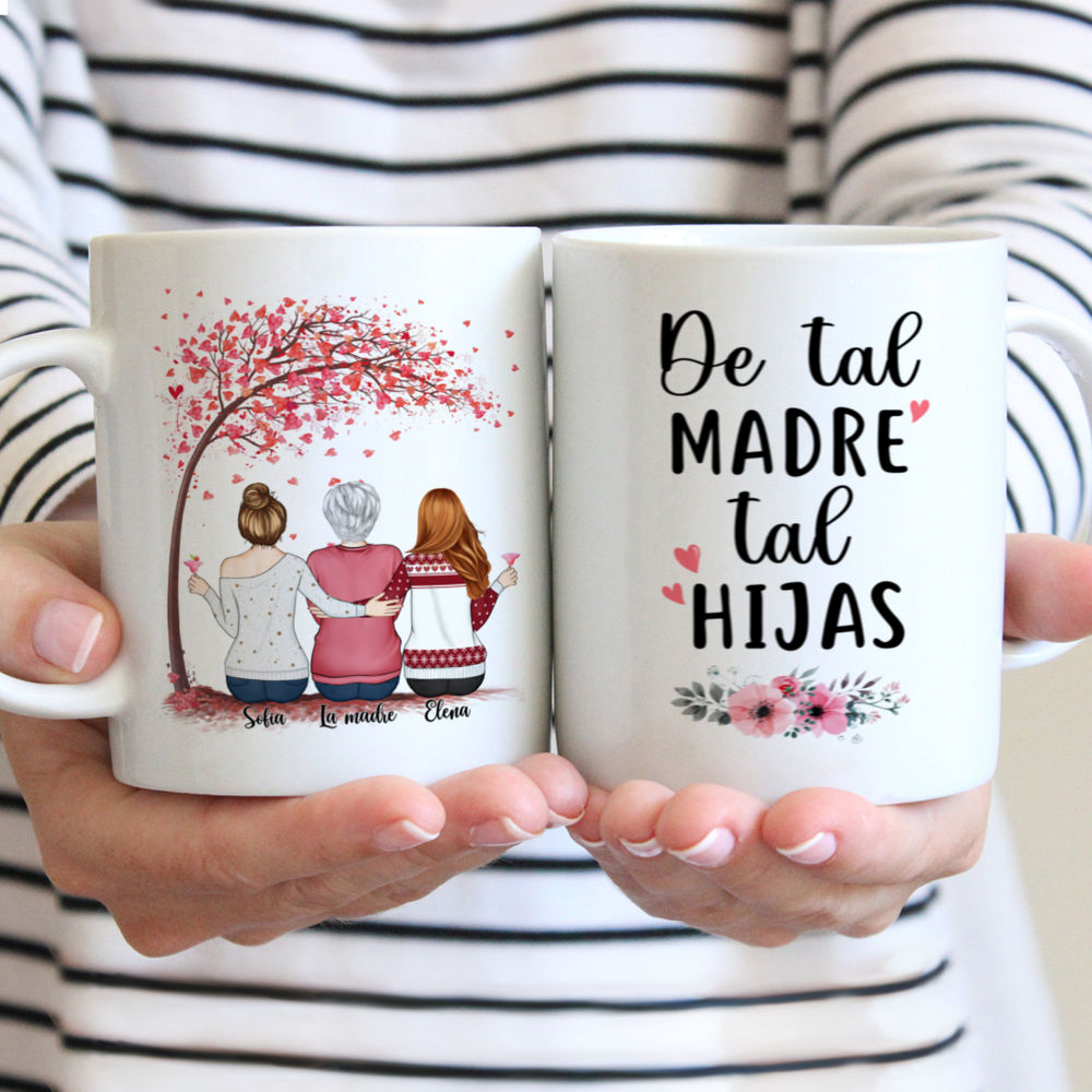 Personalized Mug - Spanish Mother and Daughter - De Tal Madre Tal Hijas