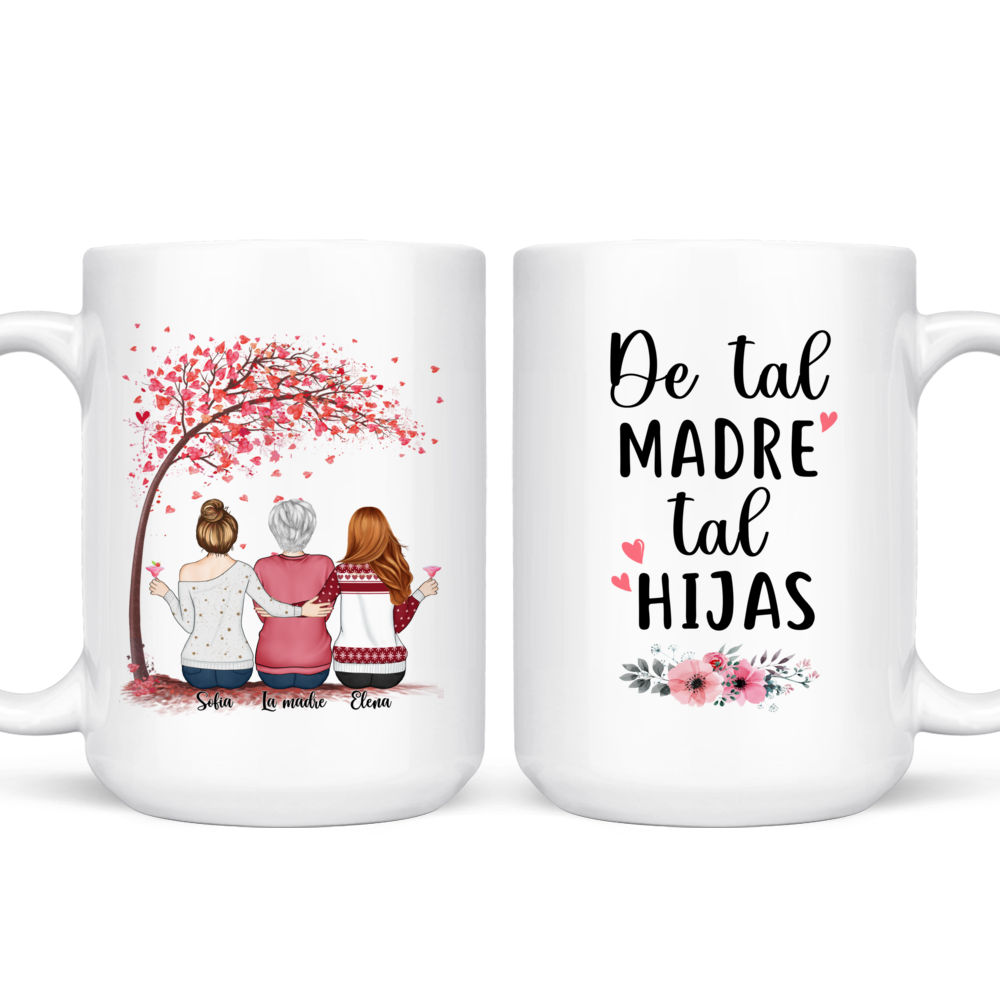 Personalized Mug - Spanish Mother and Daughter - De Tal Madre Tal Hijas