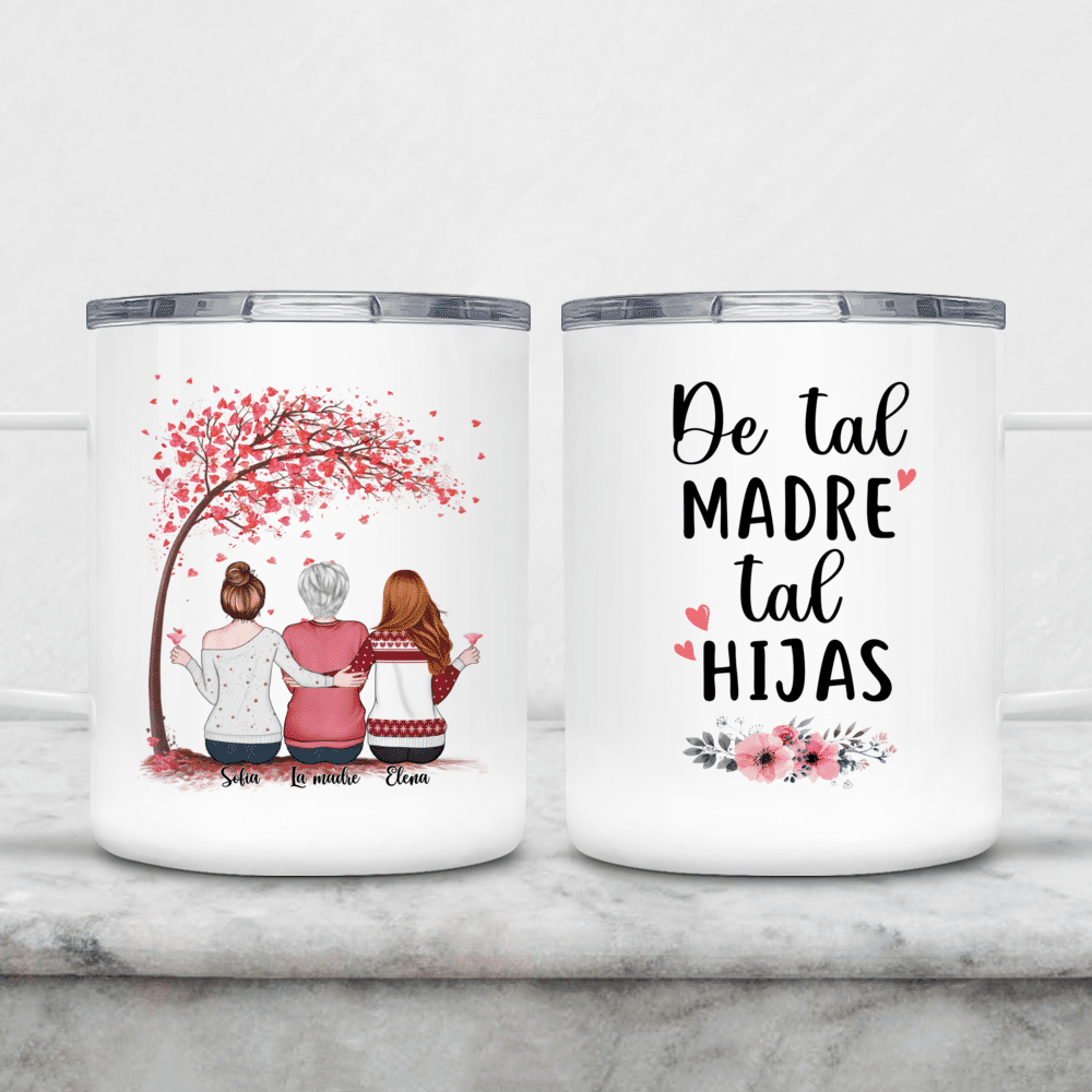 Personalized Mug - Spanish Mother and Daughter - De Tal Madre Tal Hijas