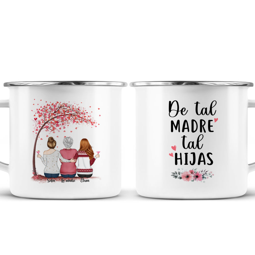 Personalized Mug - Spanish Mother and Daughter - De Tal Madre Tal Hijas