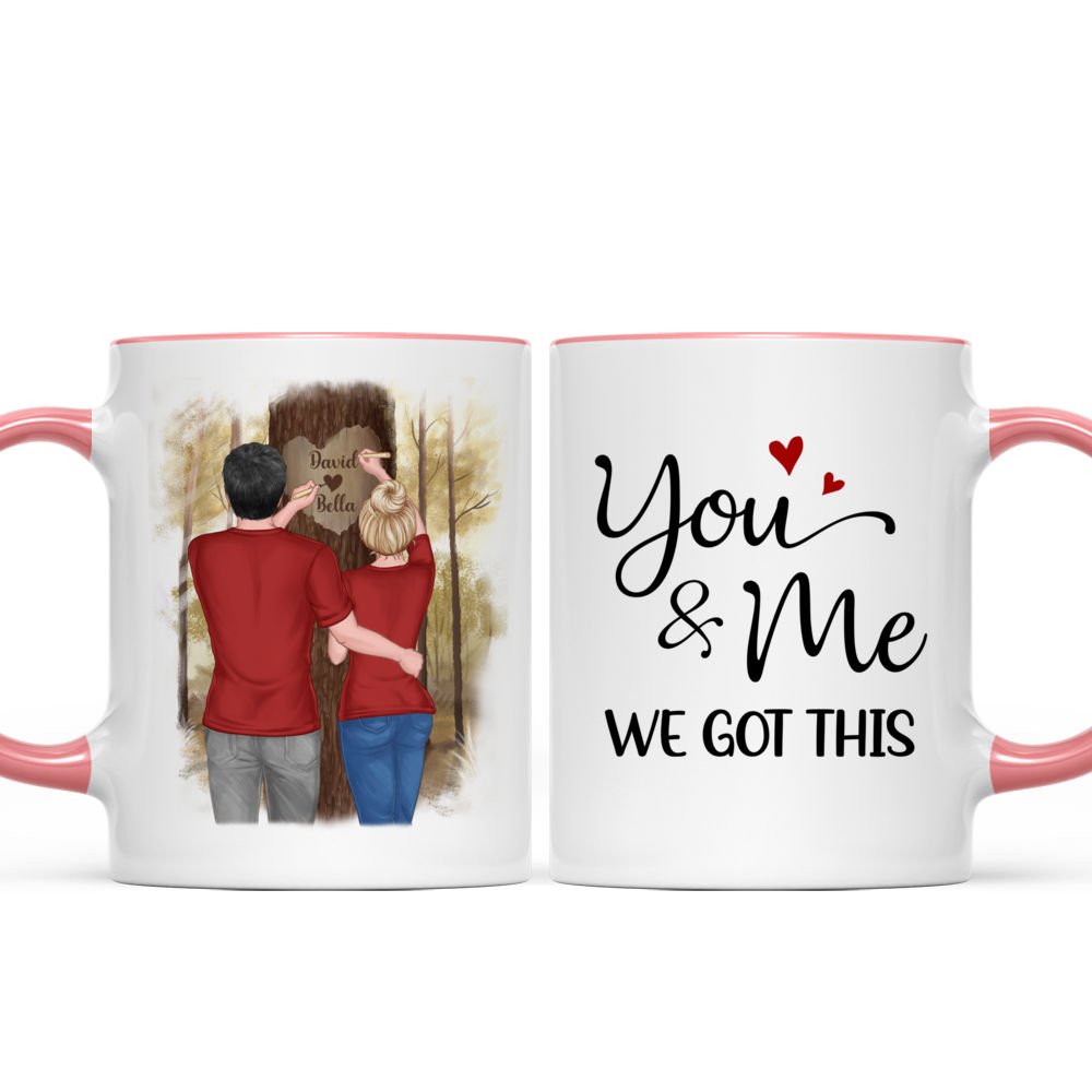 I'm Glad We Swiped Right Couple Coffee Mug, Valentine Gift HN590 —  GeckoCustom