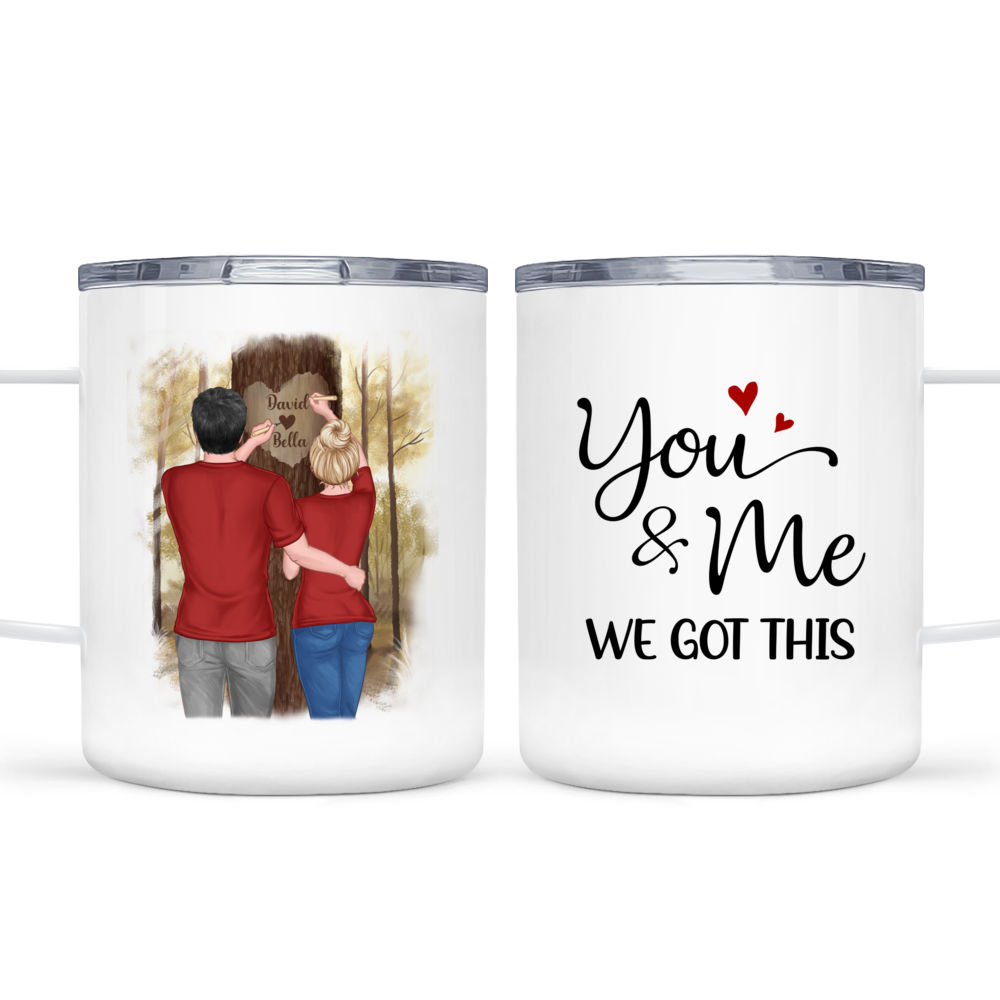 Couple Custom Mug Me Talking You Pretending To Listen Personalized Val -  PERSONAL84