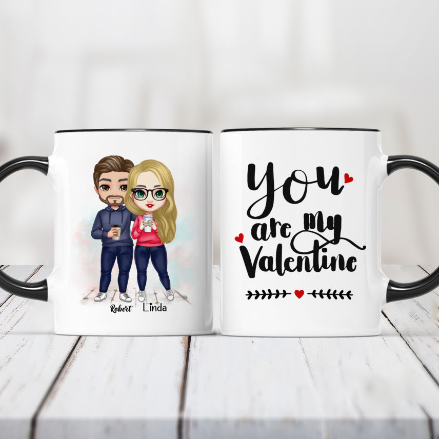 Valentine's Day BoyFriend I Love You With All My B Personalized Mug - Vista  Stars - Personalized gifts for the loved ones