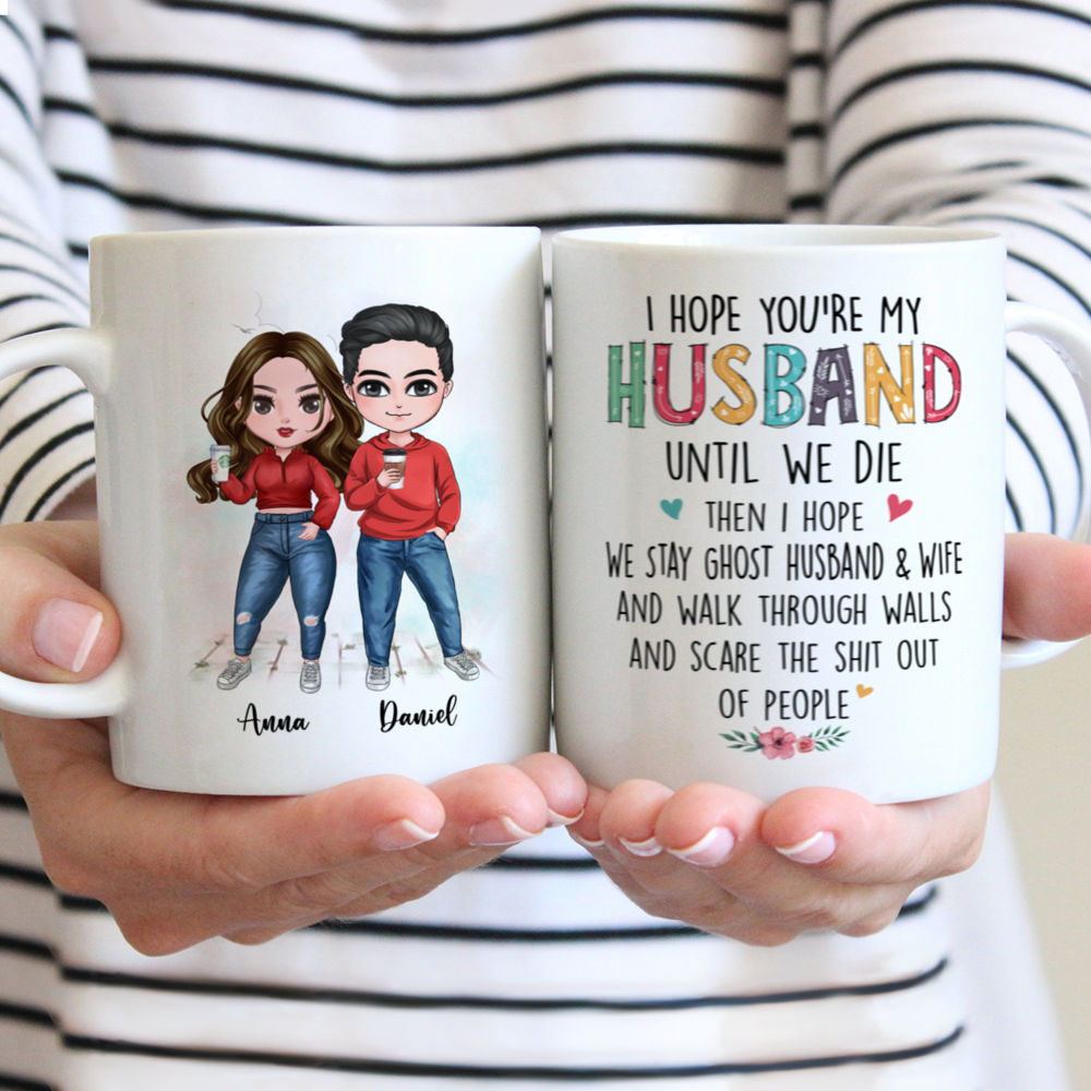 Personalized Mug - Couple Mug - I Hope You're My Husband (6470) - Valentine's Day Gifts For Husband, Couple Gifts, Gifts For Husband_1