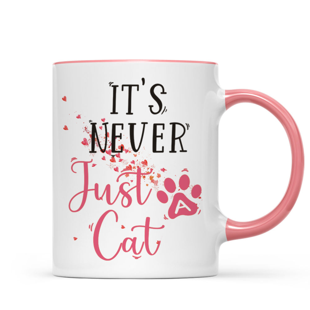 Girl and Cats Christmas Personalized Mug - Name, skin, hair, cat, back –  Giftymize™️