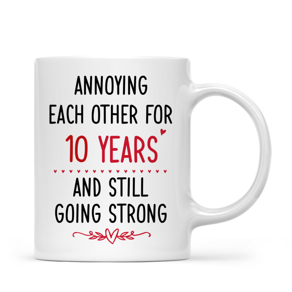 Couple Mug - Annoying Each Other for Years and Still Going Strong - Valentine's Day Gifts, Couple Gifts, Gifts For Her, Him - Personalized Mug_2