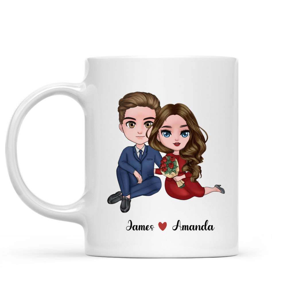 Personalized Mug - Our First Valentine's Day Together (Couple Mug)_1