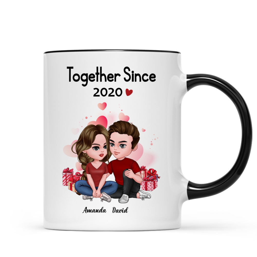 Matching Couple Mugs Love Statement Her One His Only Gift – Matchizz