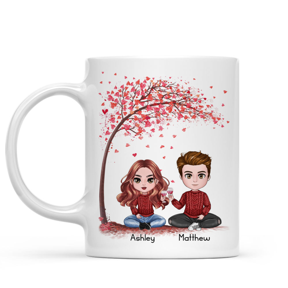 Personalized Mug - Dolls Couple - My Soulmate - Valentine's Day Gifts, Couple Gifts, Couple Mug, Gifts For Her, Him_1