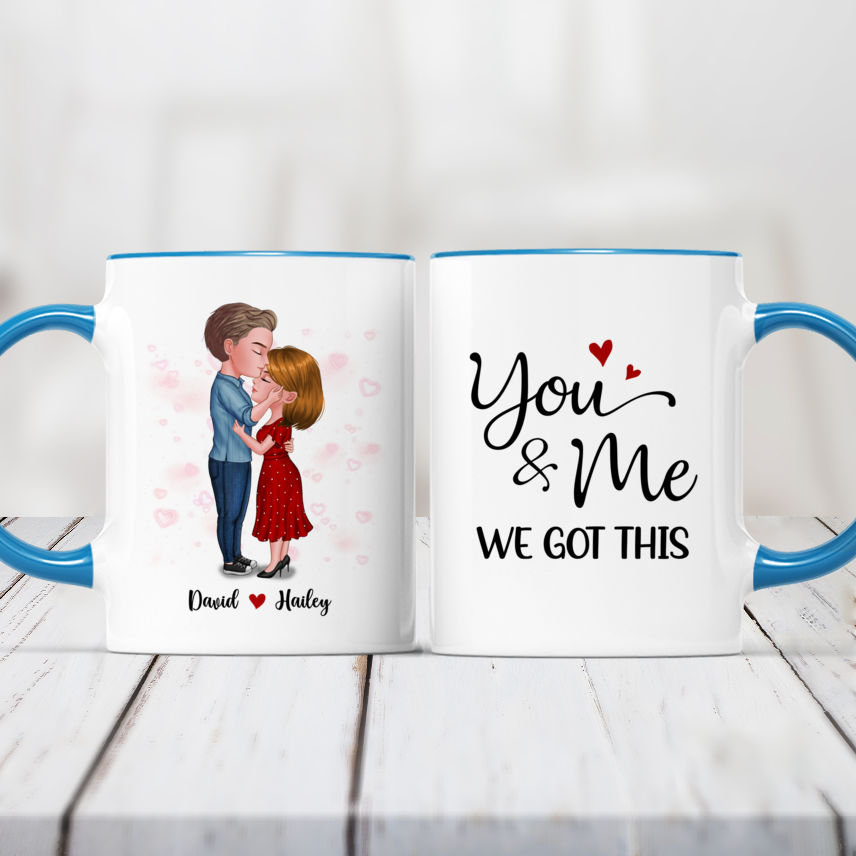 Couple Custom Mug Me Talking You Pretending To Listen Personalized Val -  PERSONAL84