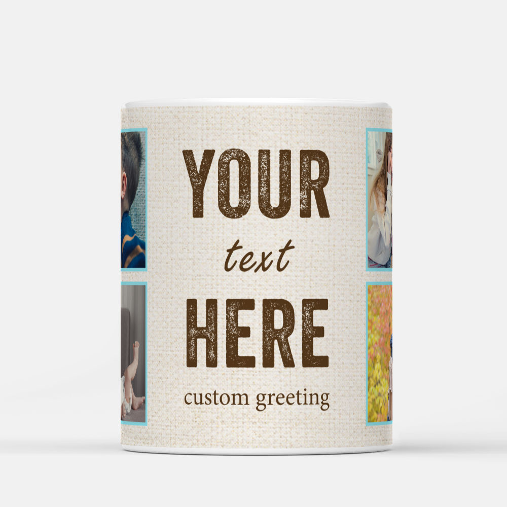 Photo Mug - Your Own Words - Christmas Gifts For Family, Custom Photo Gifts - Personalized Photo Mug_2