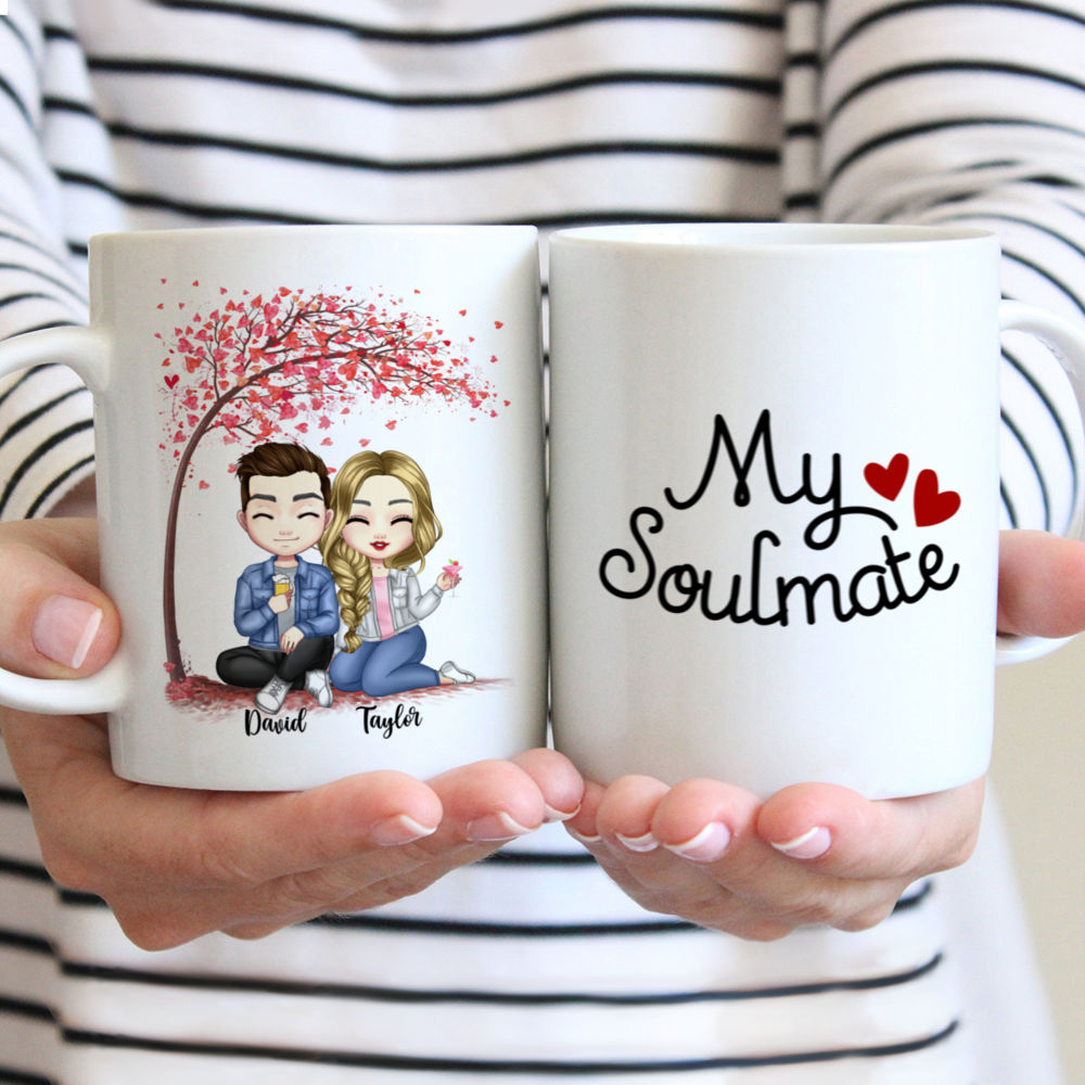 Couple Mug - My Soulmate (11166) - Personalized Mug Couple Mug - My Soulmate (11166) - Personalized Mug