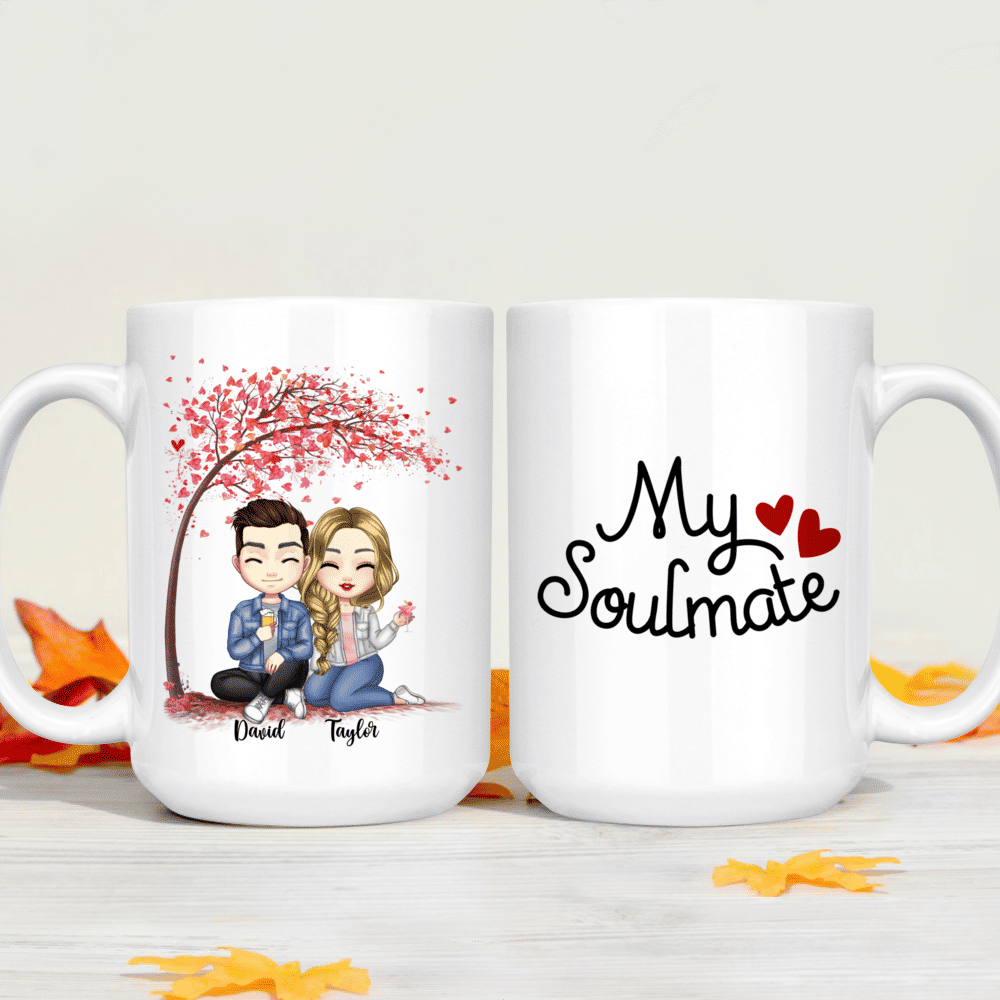 Couple Mug - My Soulmate (11166) - Personalized Mug Couple Mug - My Soulmate (11166) - Personalized Mug
