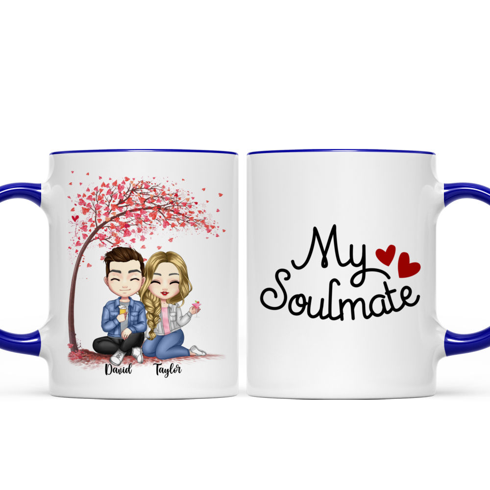 Couple Mug - My Soulmate (11166) - Personalized Mug Couple Mug - My Soulmate (11166) - Personalized Mug