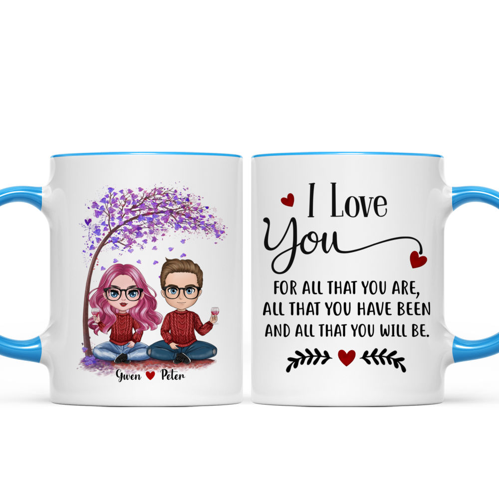 Valentine's Day BoyFriend I Love You With All My B Personalized Mug - Vista  Stars - Personalized gifts for the loved ones