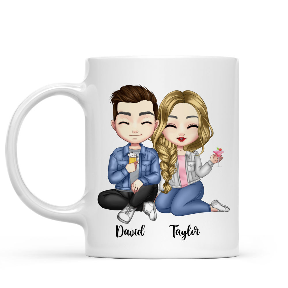 Personalized Mug - Couple Mug - In a sea of people, my eyes will always search for you - Valentine's Day Gifts, Couple Gifts_1