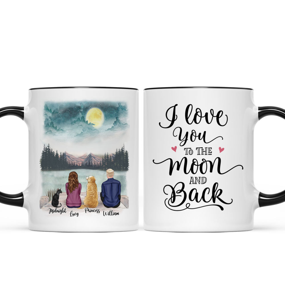 I love you more, I love you most cute couple mug SET, Anniversary gift –  The Artsy Spot