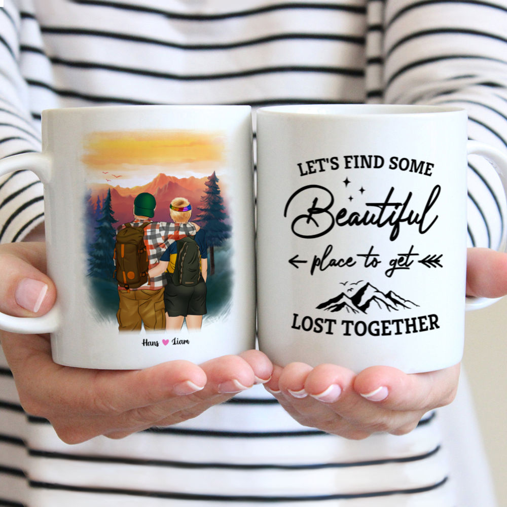 Funny Couples Travel Mug-2 Pack Set-if Lost Return to Babyi 